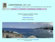 Tablet Screenshot of laurie-donovan.com